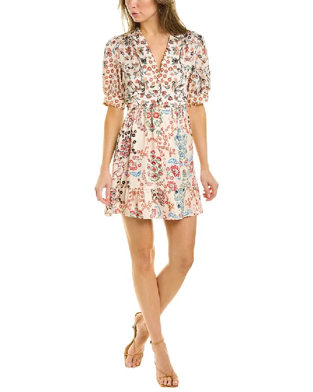 ba&sh Ruffle Mini Dress