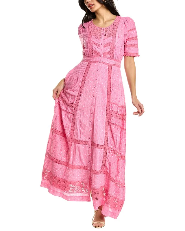 LoveShackFancy Victorian Maxi Dress