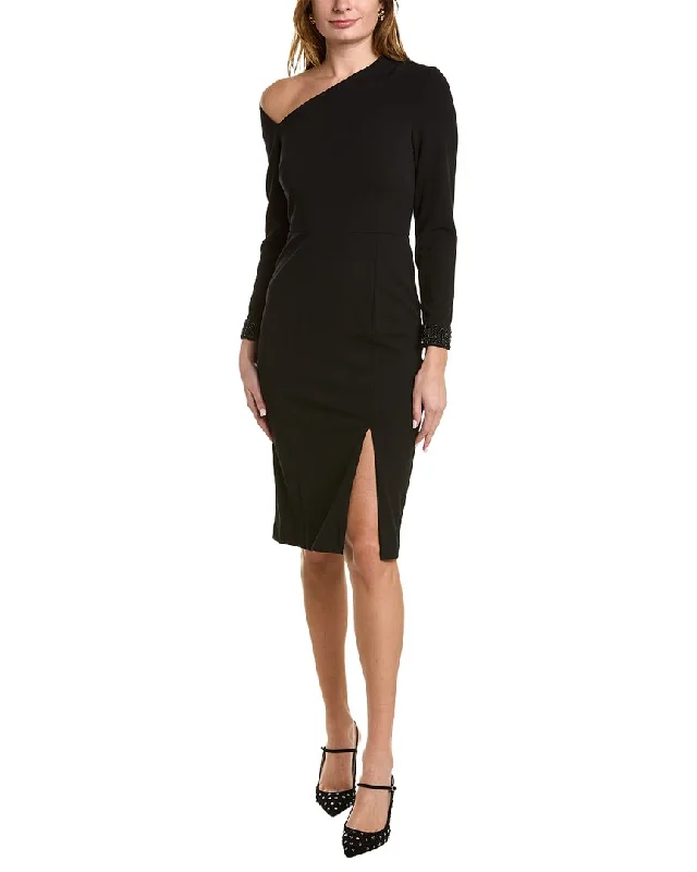 Aidan Mattox Asymmetrical Cocktail Dress