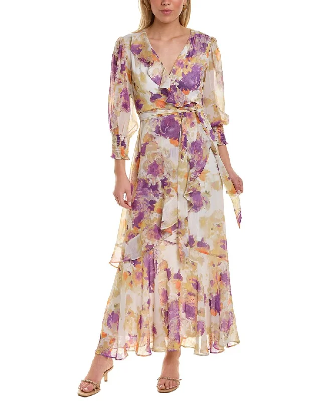 Taylor Faux Wrap Maxi Dress