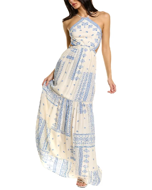 ba&sh Halter Maxi Dress