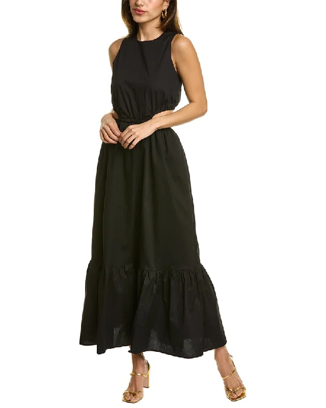 WAYF Rae Midi Dress