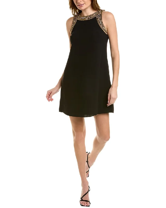 Aidan Mattox Trapeze Short Dress