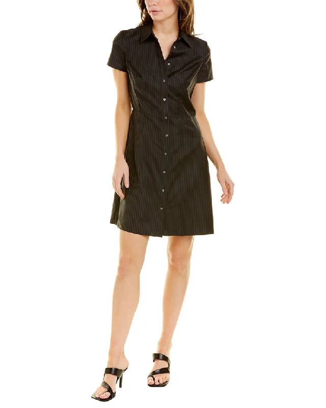 Theory Wool Shirtdress