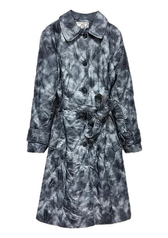 Eliza Quilted Coat with Tie Belt - sizes 8, 10