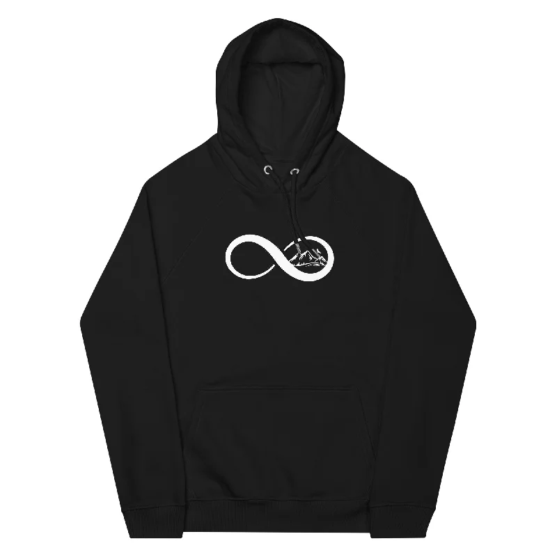 Infinity and Mountain - Unisex Premium Organic Hoodie