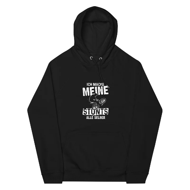 Ich mache meine Stunts alle selbst - (M) - Unisex Premium Organic Hoodie