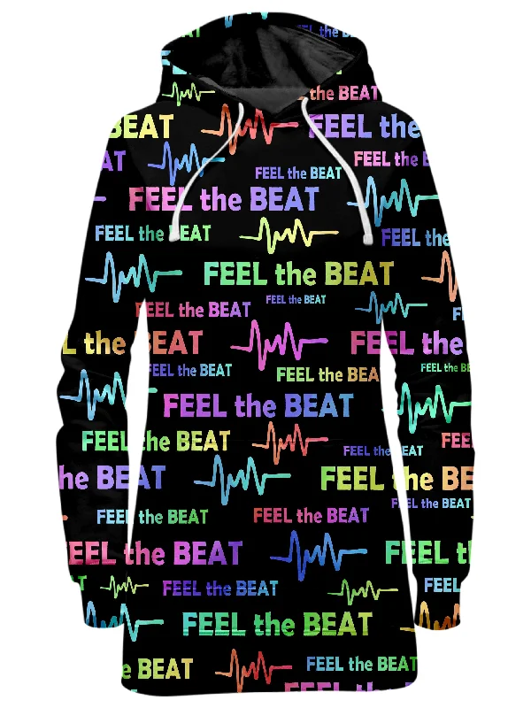 Feel the Beat Hoodie Dress