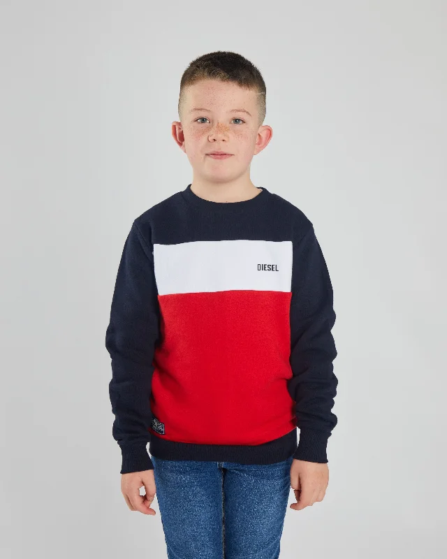 Mack Sweater Navy / Red