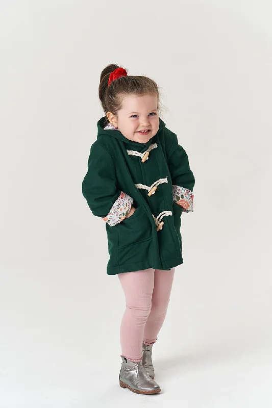 Poppy & Jazz Baby/Child Walnut Duffle Coat