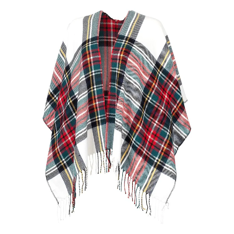 Classic Plaid Kennedy Shawl