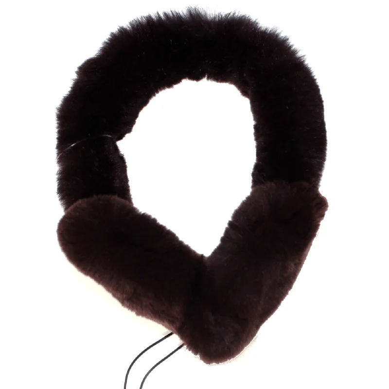 Rex Rabbit All Over Tech Earmuffs - Brown