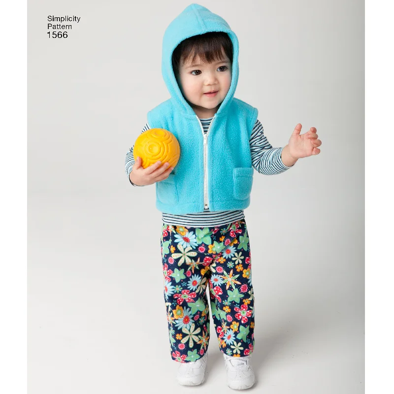 Simplicity Baby's Outfits S1566