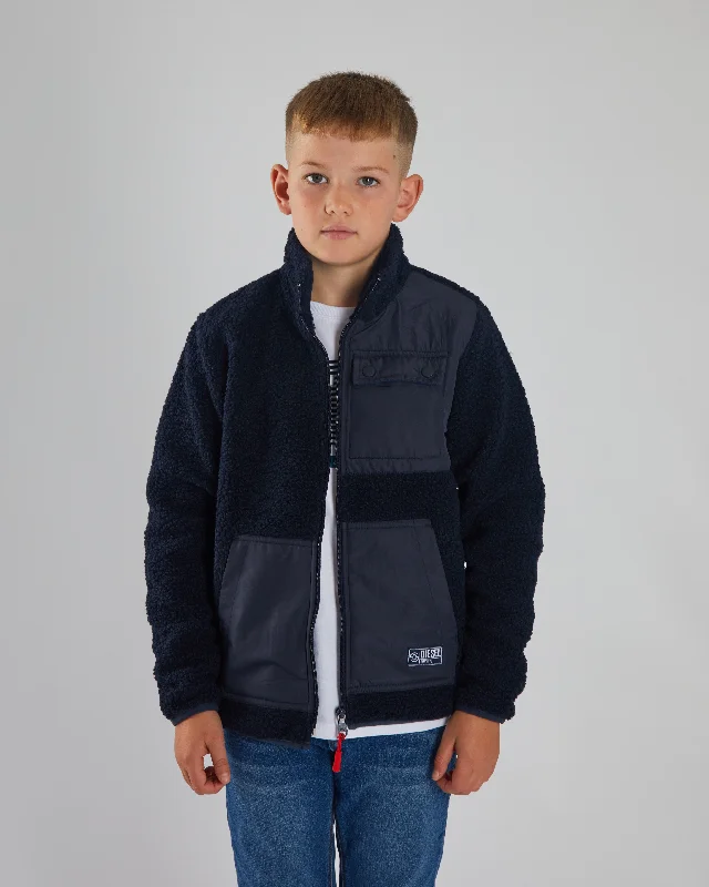 Harper Borg Fleece Navy