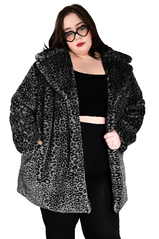 Charli Leopard Coat - Sign up for restock notifications