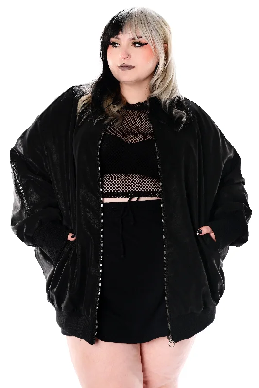 Oversized Unisex Bomber Jacket