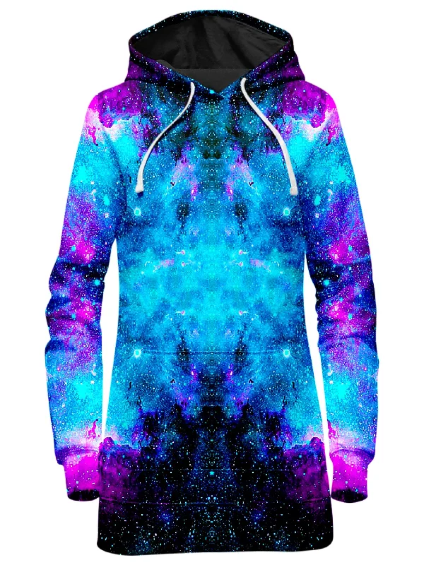 Galactic Spectrum Hoodie Dress