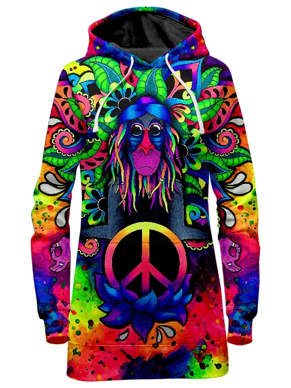 Peace Rafiki Hoodie Dress