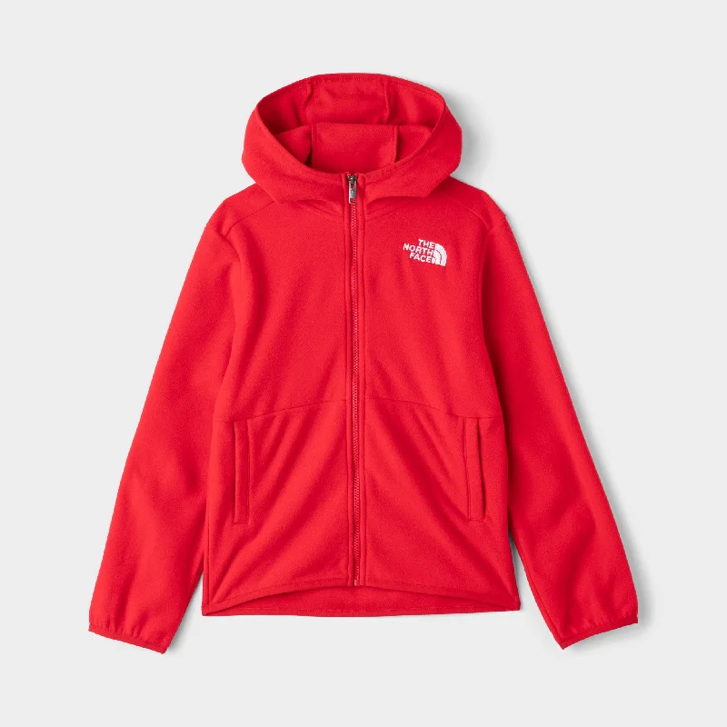 The North Face Junior Boys' Glacier Hooded Jacket / TNF Red