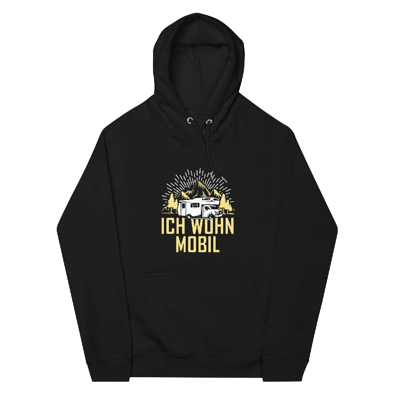 Ich wohn mobil - Unisex Premium Organic Hoodie