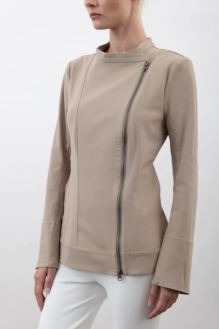 Veracruz Tech Stretch Moto Jacket - Desert