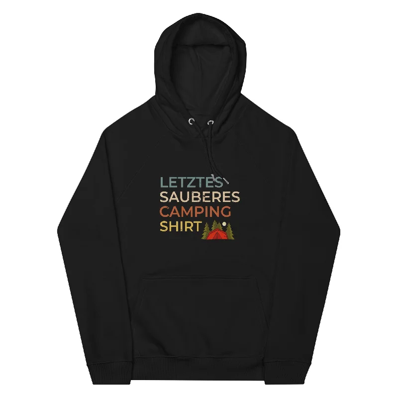 Letztes sauberes Camping Shirt - Unisex Premium Organic Hoodie