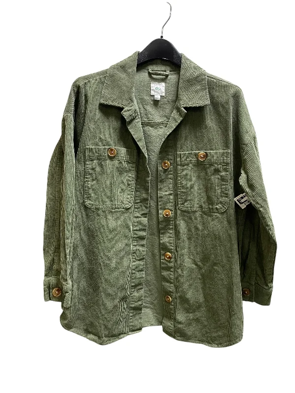 Jacket Other By Dip In Green, Size: Xs