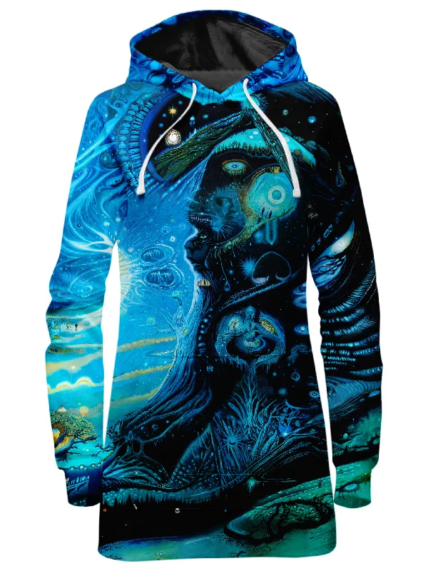 Deep Wisdom Hoodie Dress