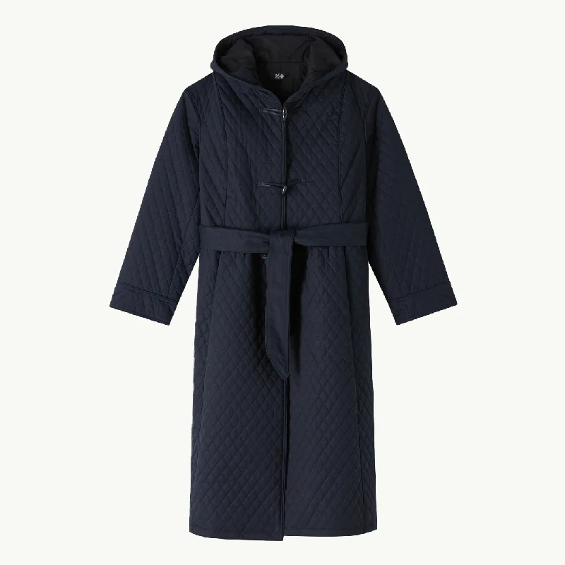 A.P.C. x Katie Holmes Ella Coat - Dark Navy